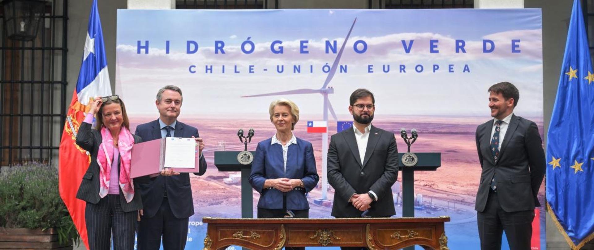 visita de la Presidenta de la Comisión Europea en Chile