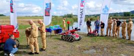 Pokaz robotów ratowniczych na Zbiorniku Racibórz Dolny