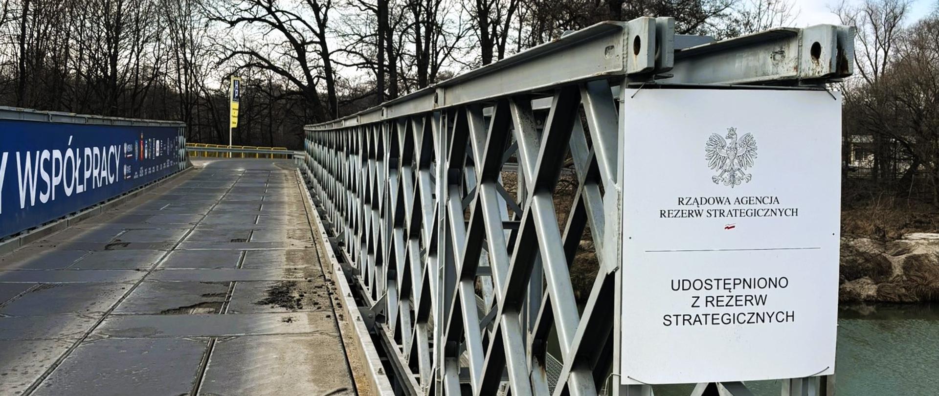 Most tymczasowy w Krapkowicach