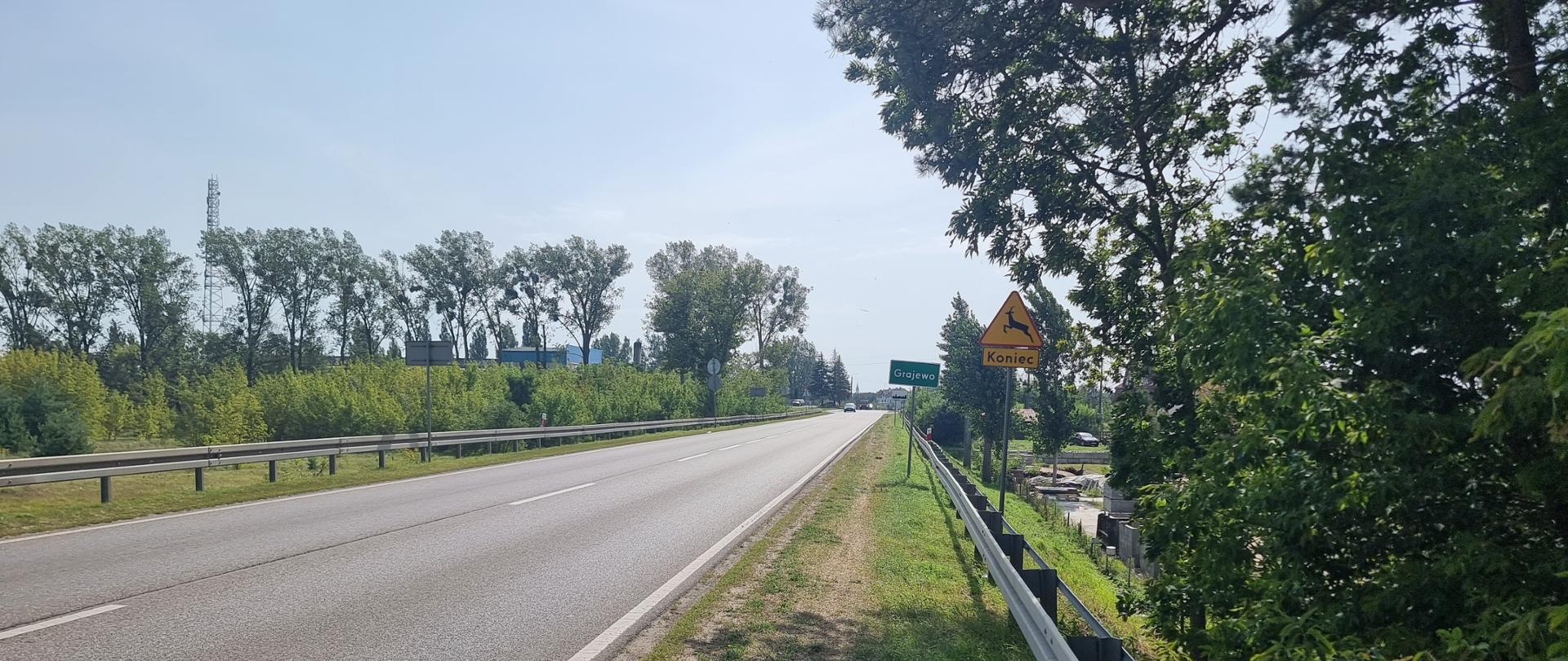 Wjazd do Grajewa