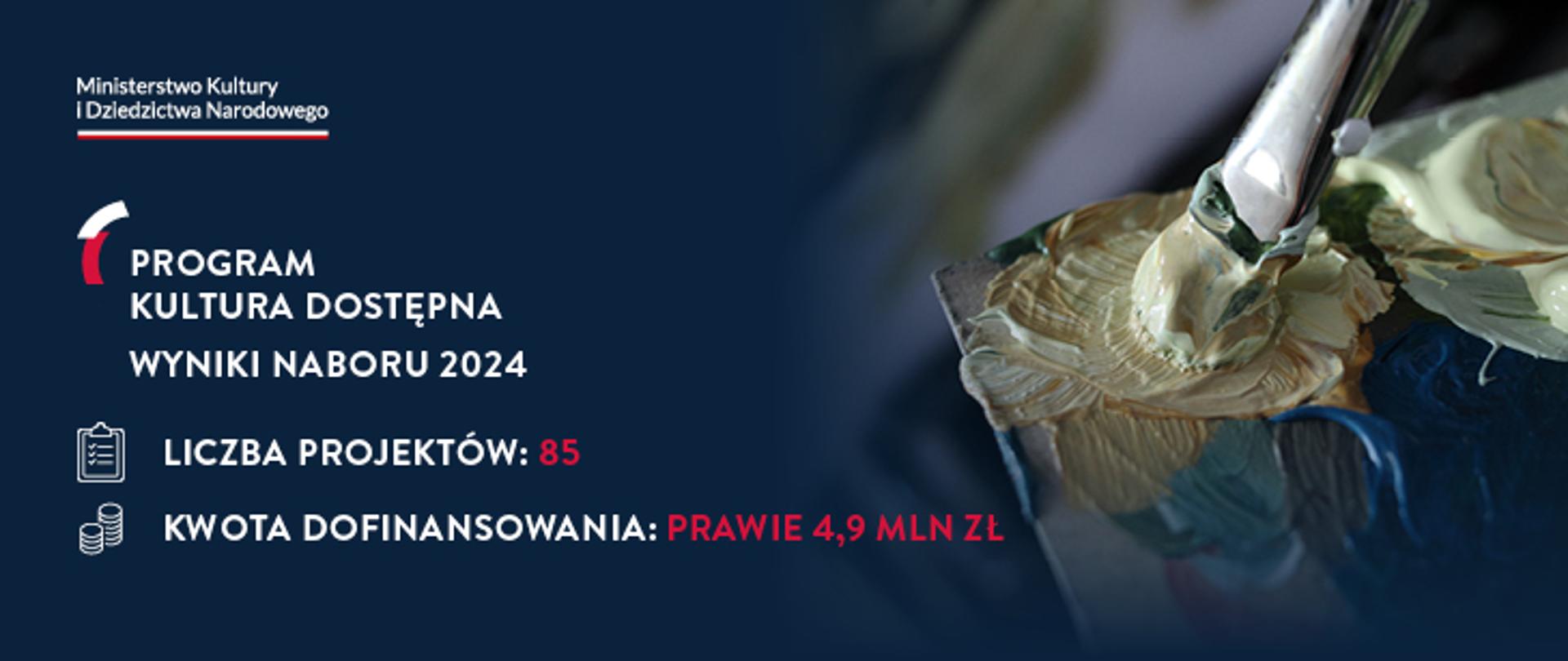 Wyniki naboru do programu „Kultura Dostępna”