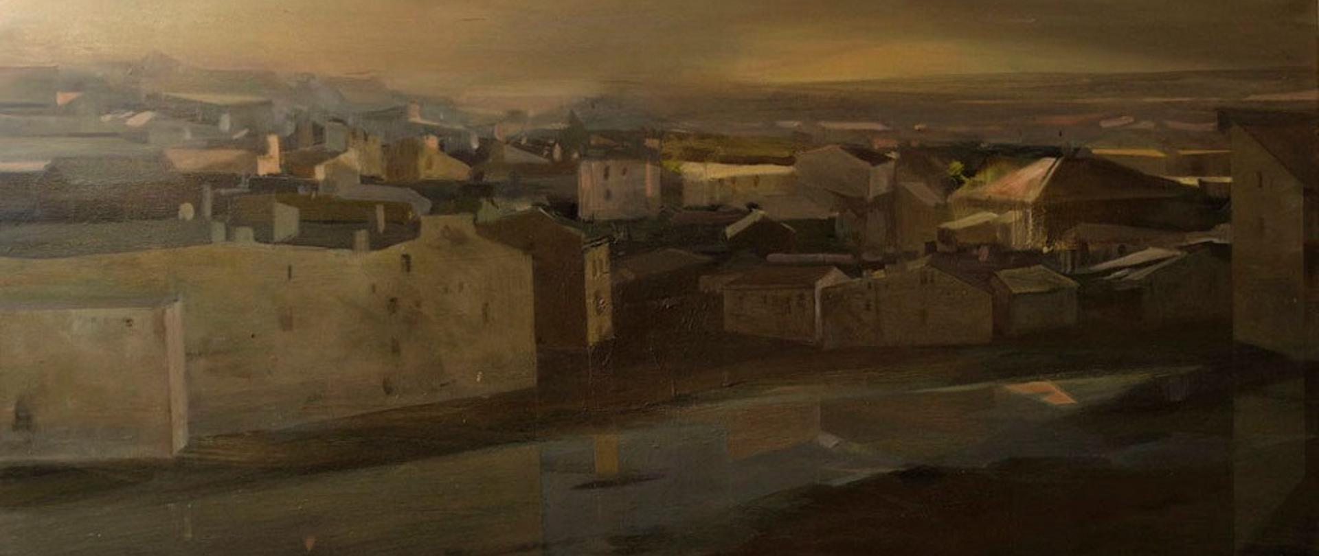 Praca malarska autorstwa Anny Kunka-Kawełczyk