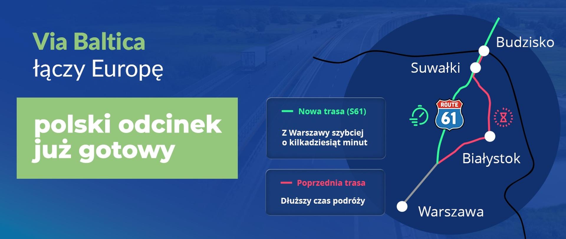 Polski odcinek Via Baltica ukończony 