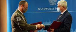 Porozumienie o współpracy 1 Podlaskiej Brygady Obrony Terytorialnej z wojewodą podlaskim
