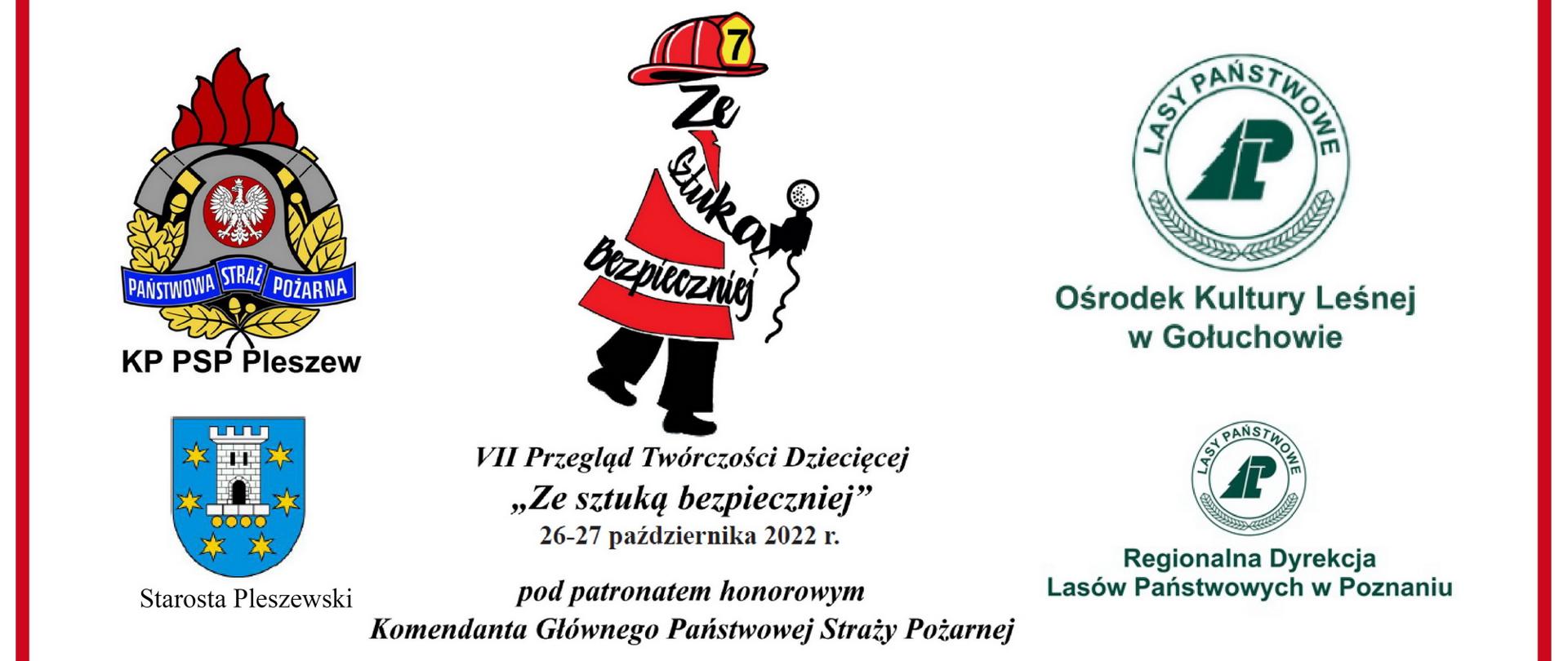 VII PRZEGLĄD TWÓRCZOŚCI DZIECIĘCEJ
„ZE SZTUKĄ BEZPIECZNIEJ"