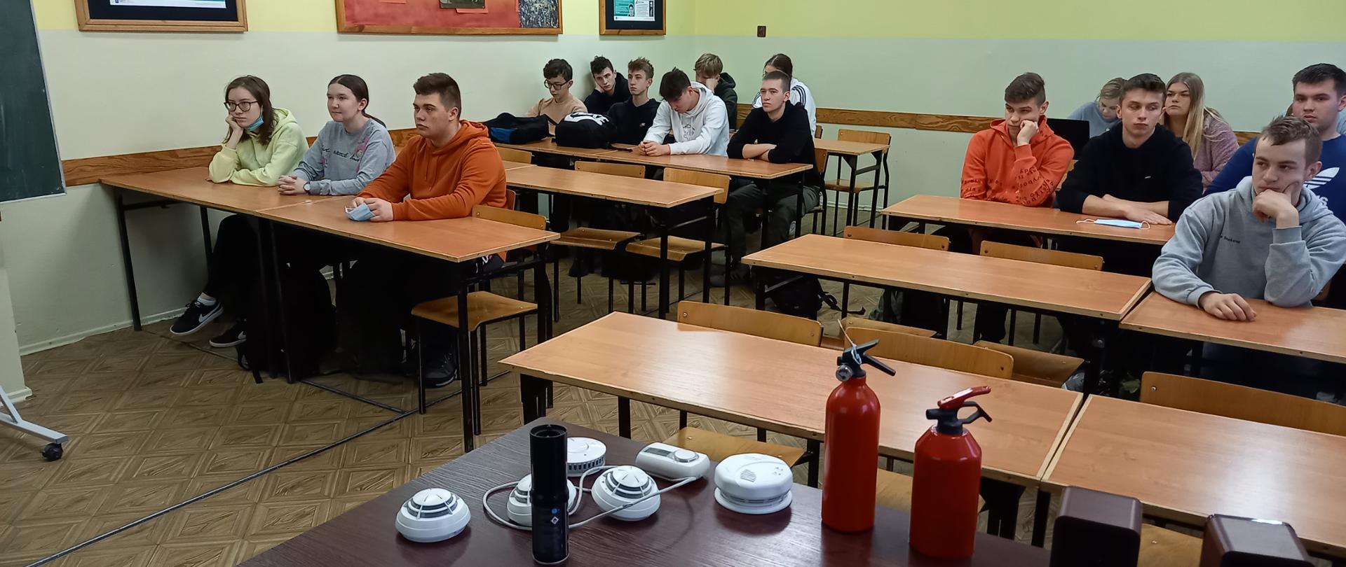 Spotkanie z uczniami ZS w Górowie Iławeckim