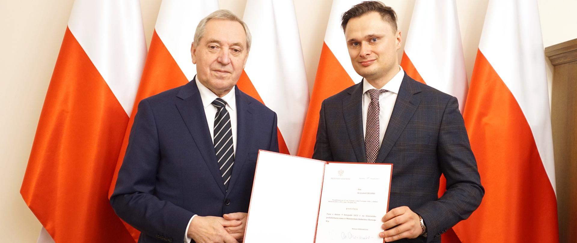 Powołanie Krzysztofa Ciecióry