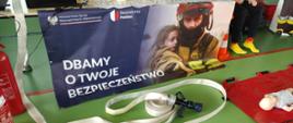 Gostynińscy strażacy na pikniku bezpieczeństwa w ramach Mazowieckiego Tygodnia Bezpieczeństwa.