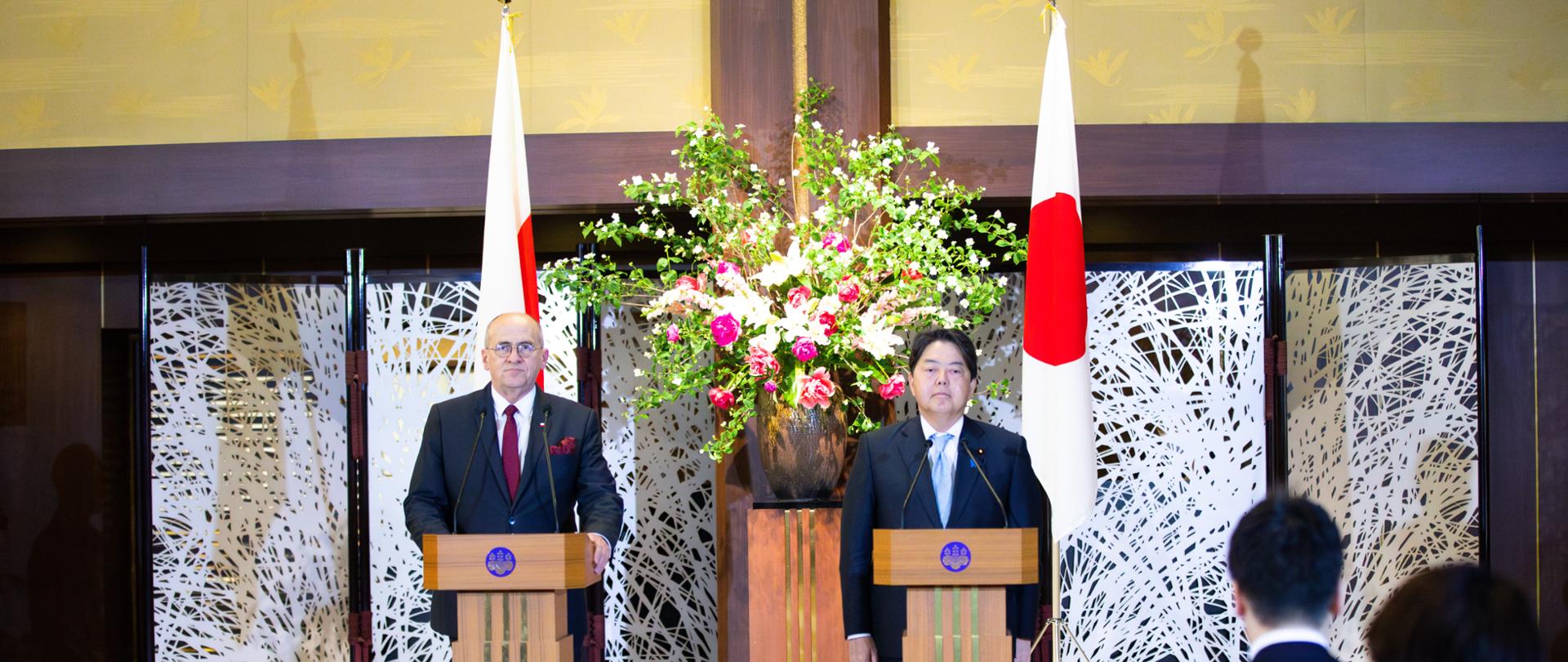 Foreign Minister Zbigniew Rau visited Japan 