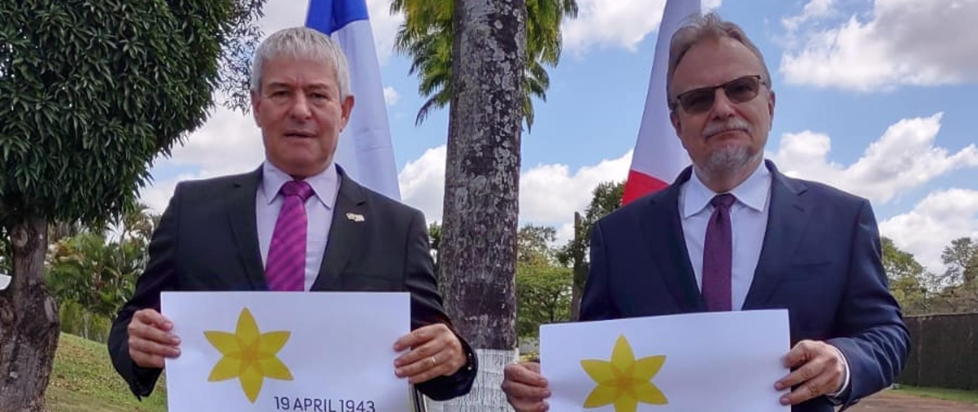 Ambasadorowie Polski i Izraela