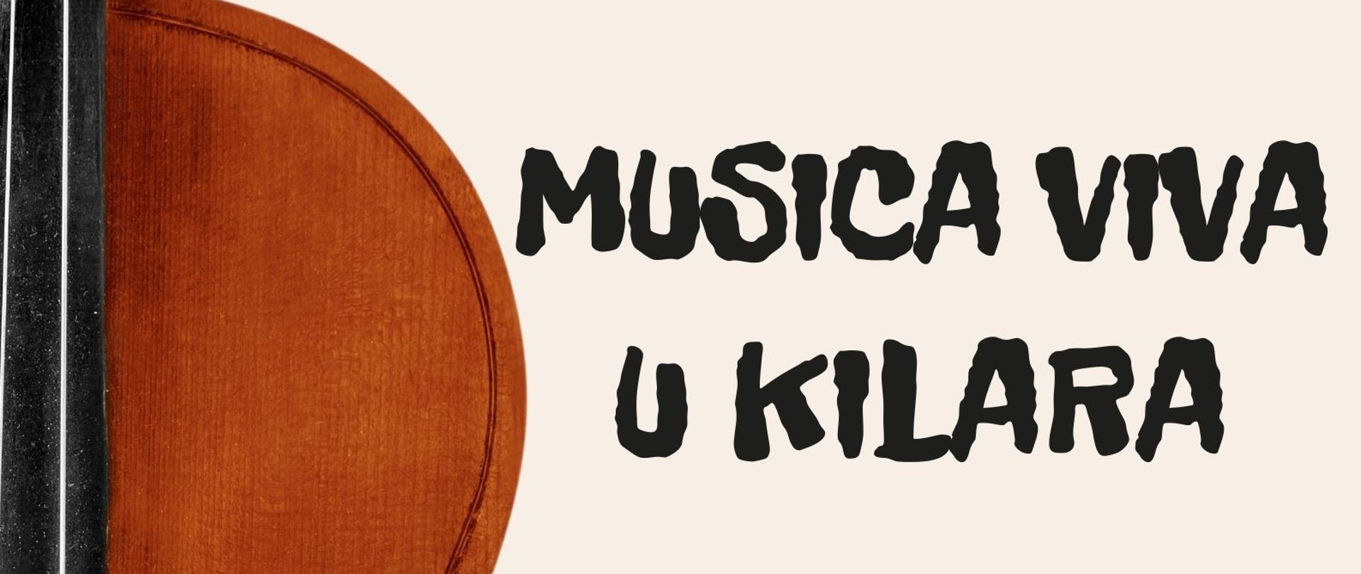 Plakat muzyczny z informacją o recitalu fortepianowym 