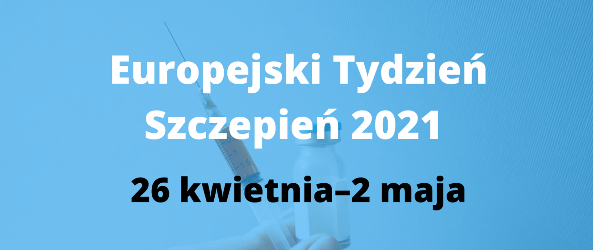Europejski tydzień szczepień