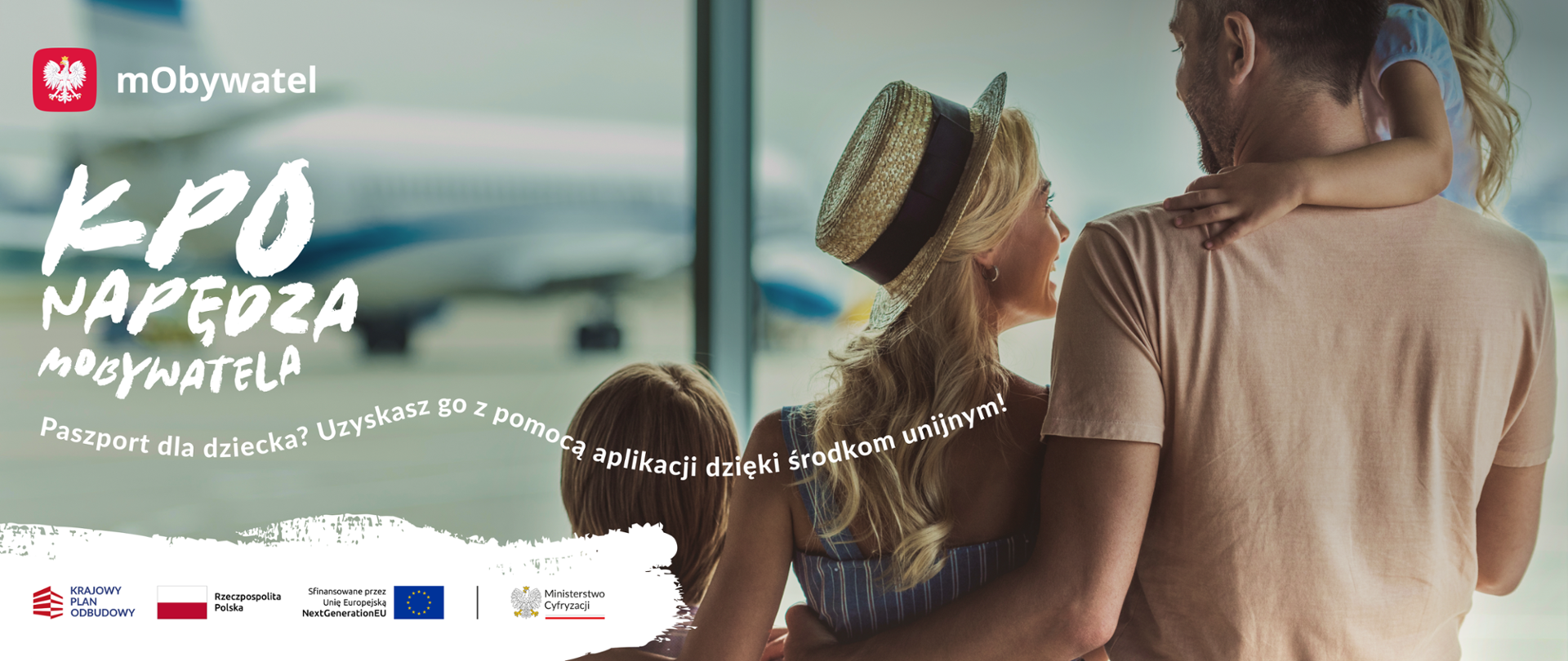 KPO napędza mObywatela. Planujesz rodzinne wakacje za granicą Wniosek o paszport dla dziecka można złożyć w aplikacji