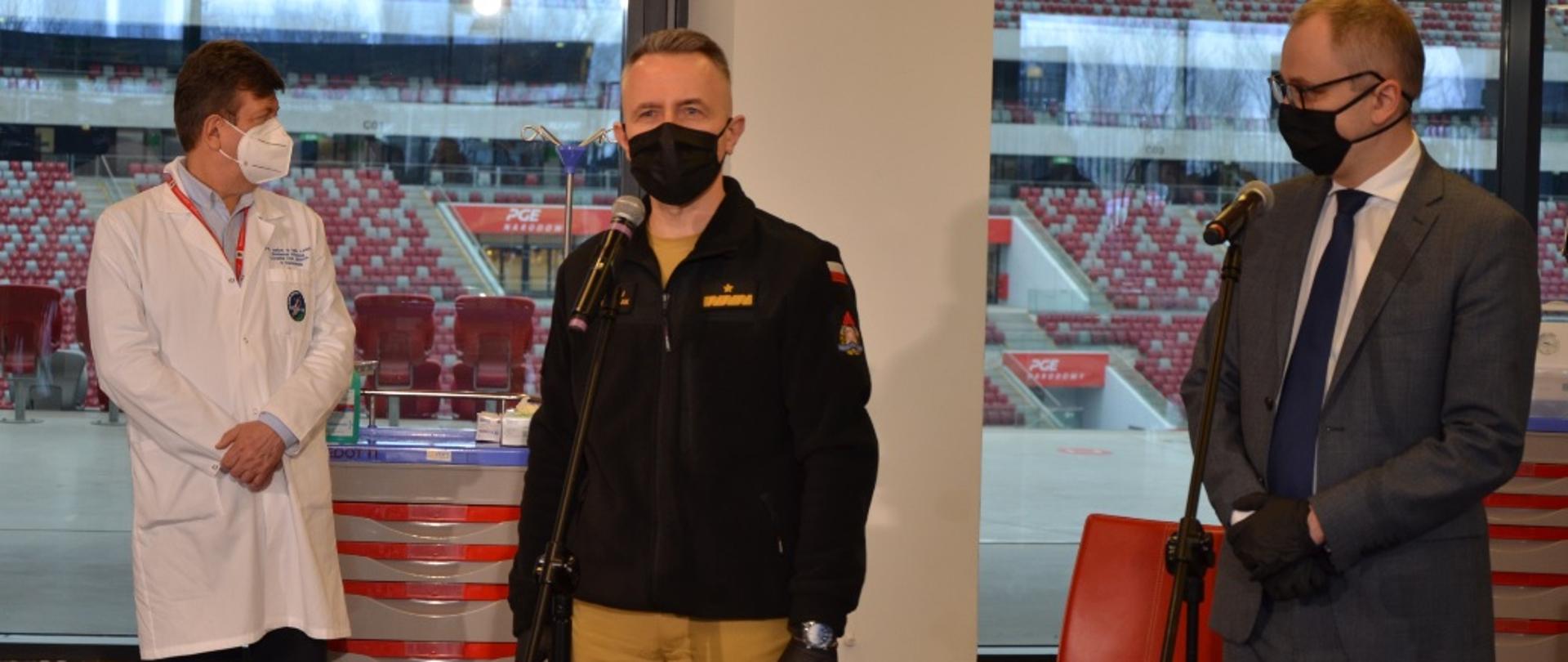 Komendant Główny PSP przemawia 