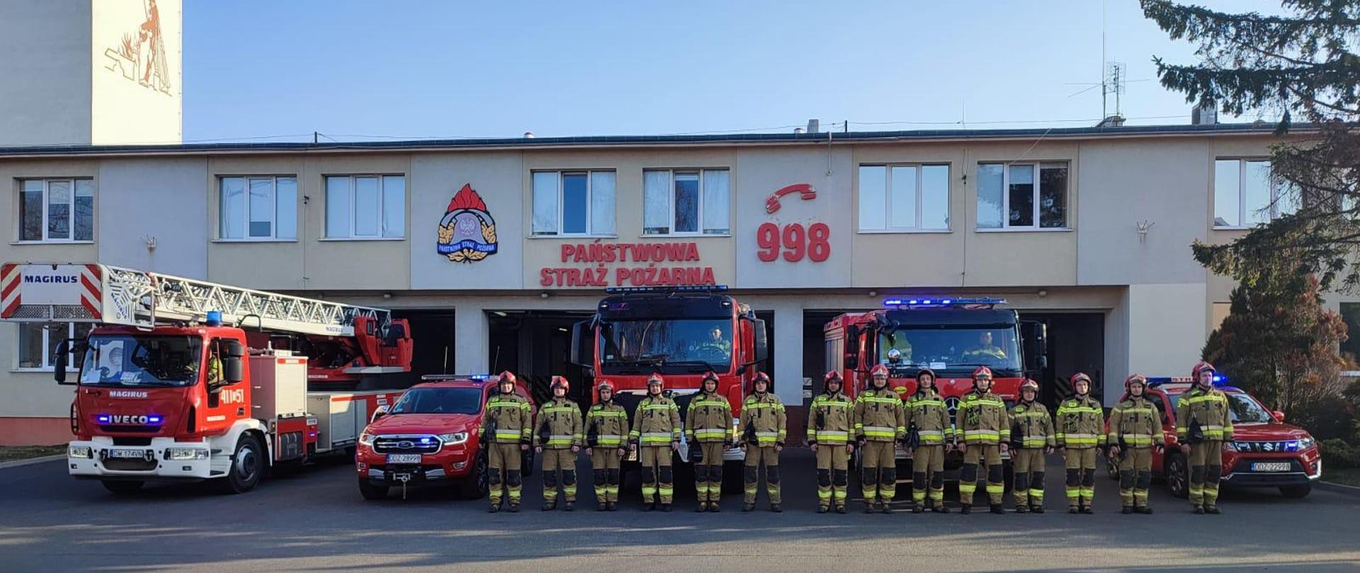 Hołd dla strażaków z Ukrainy