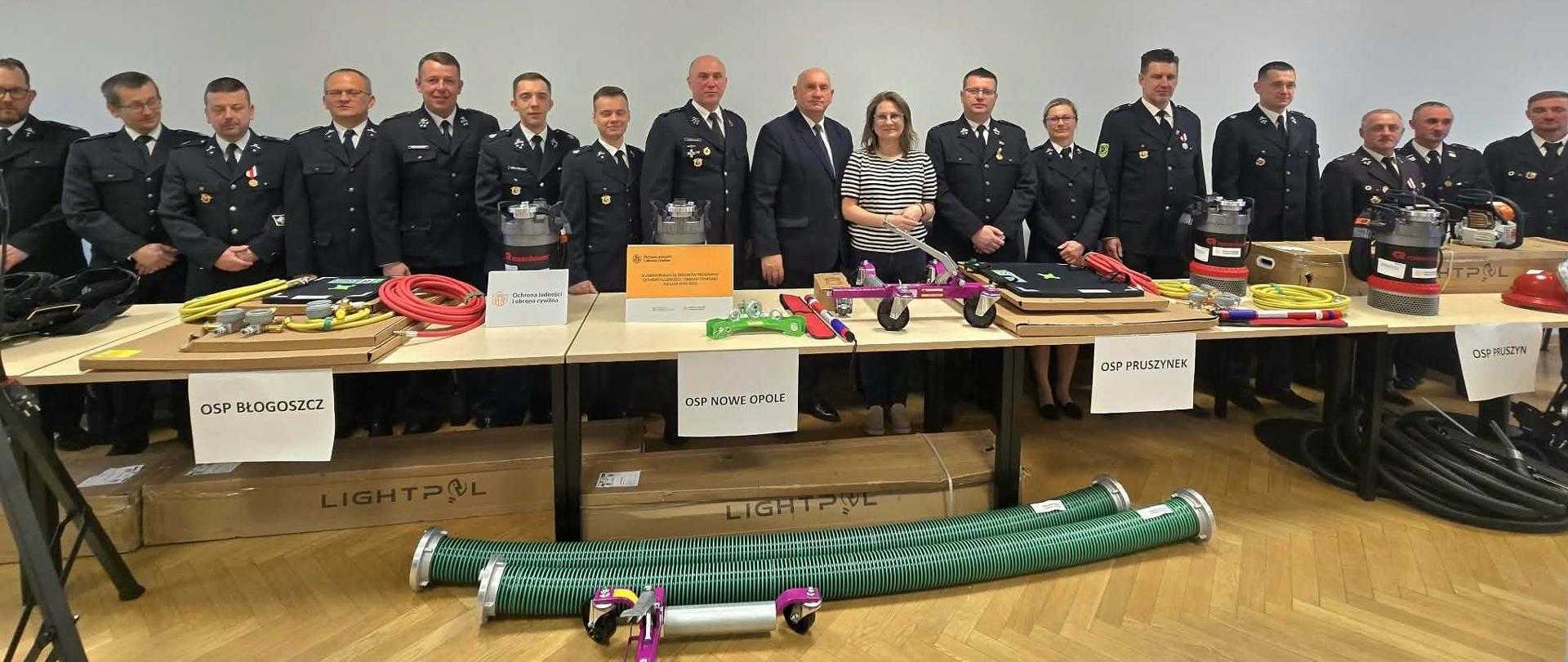 Nowy sprzęt dla OSP z Gminy Siedlce. Inwestycja w bezpieczeństwo mieszkańców