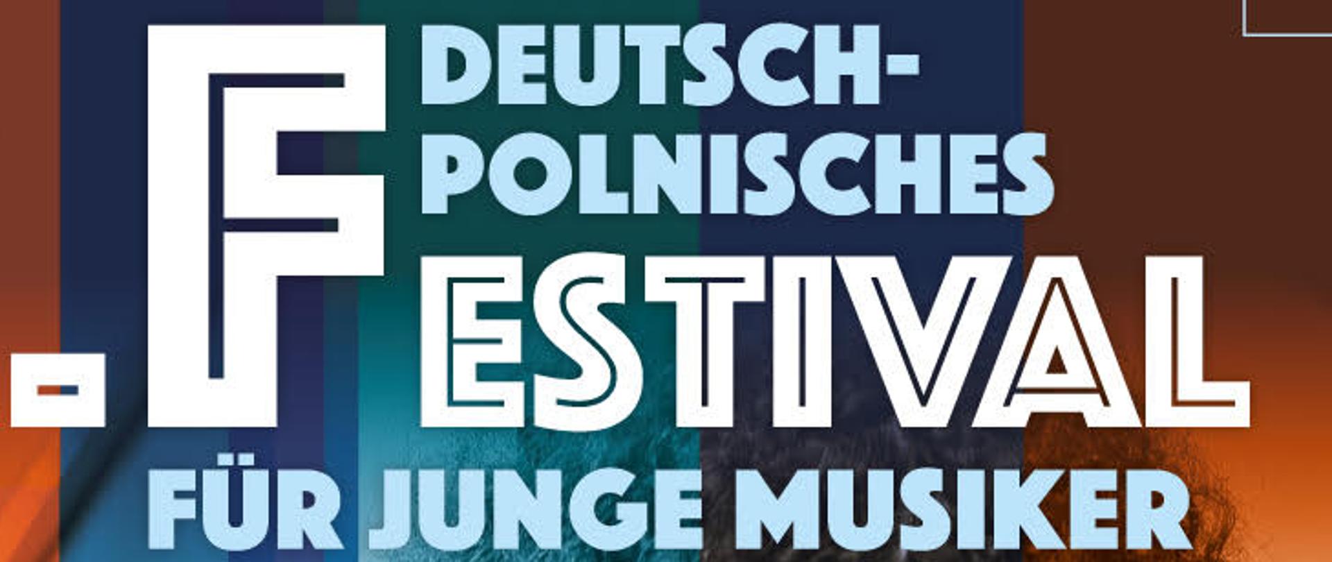 Plakat z wydarzeniem, które miało miejsce w Bremen w dniach 12-16.09.2025r., wydarzenie to dotyczy IX Polsko – Niemieckiego Festiwalu Młodych Muzyków w Bremen; na plakacie umieszczono wszystkie informacje w języku niemieckim i dotyczą one spotkania młodych muzyków; na środku znajduje się zdjęcie jednego z wykonanwców a w stopce plakatu widnieją loga wszystkich sponsorów