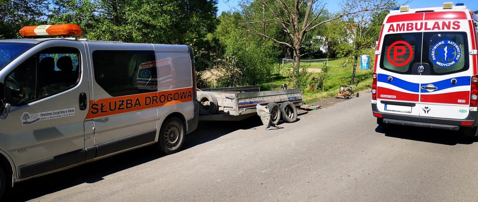 Wypadek w miejscowości Świętajno, ZRM