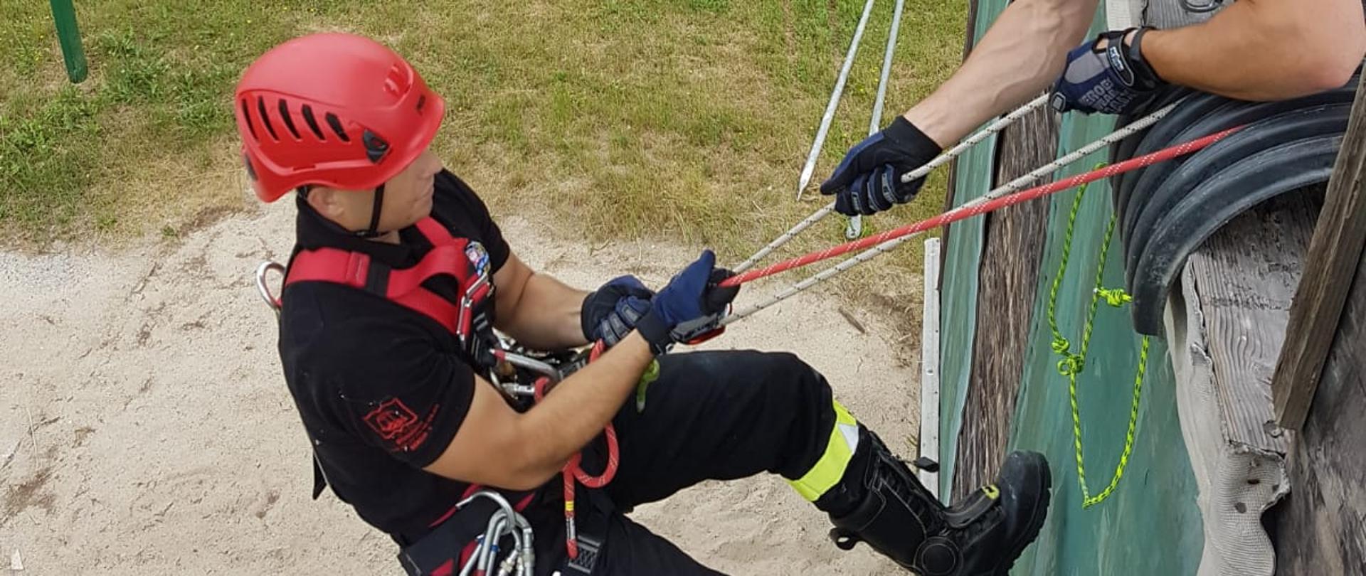 Szkolenie z ratownictwa wysokościowego realizowanego przez ksrg w zakresie podstawowym