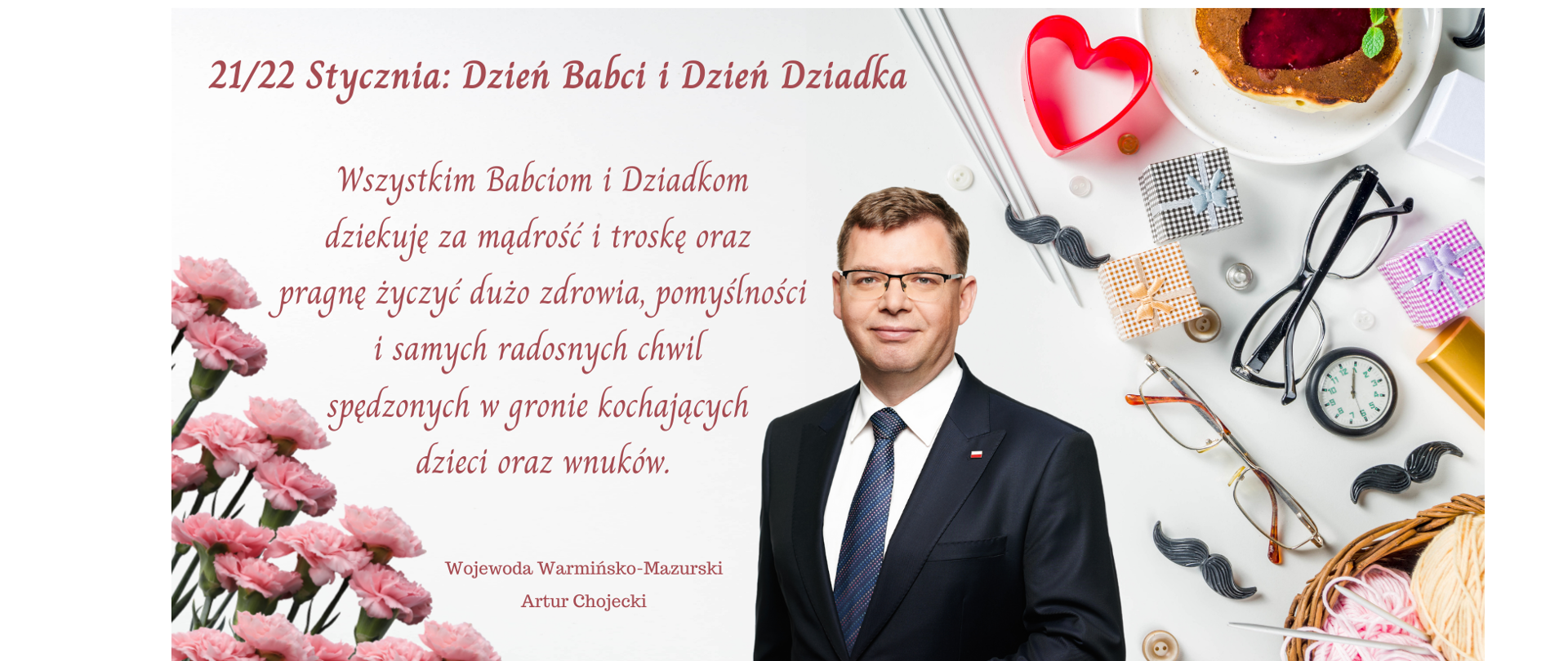 Kartka na Dzień Babci i Dzień Dziadka