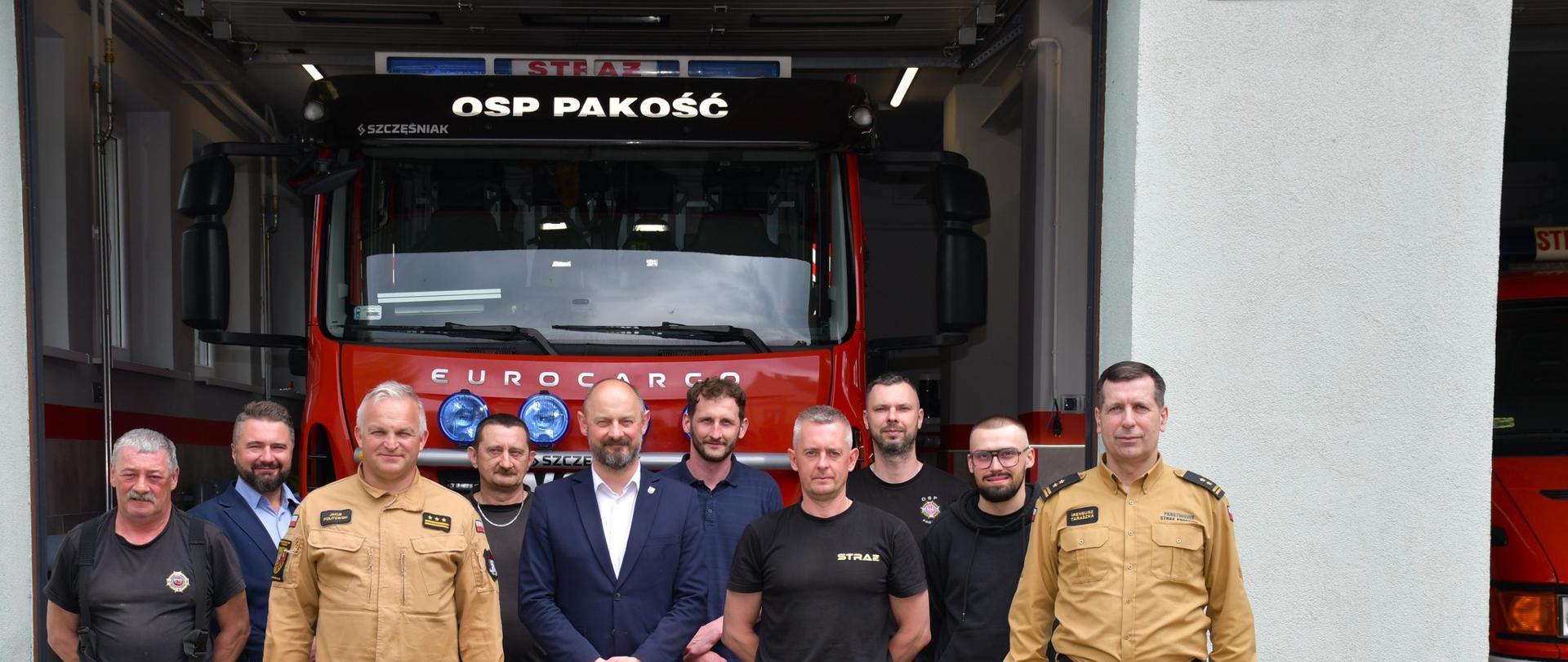 Wizytacja jednostki OSP Pakość