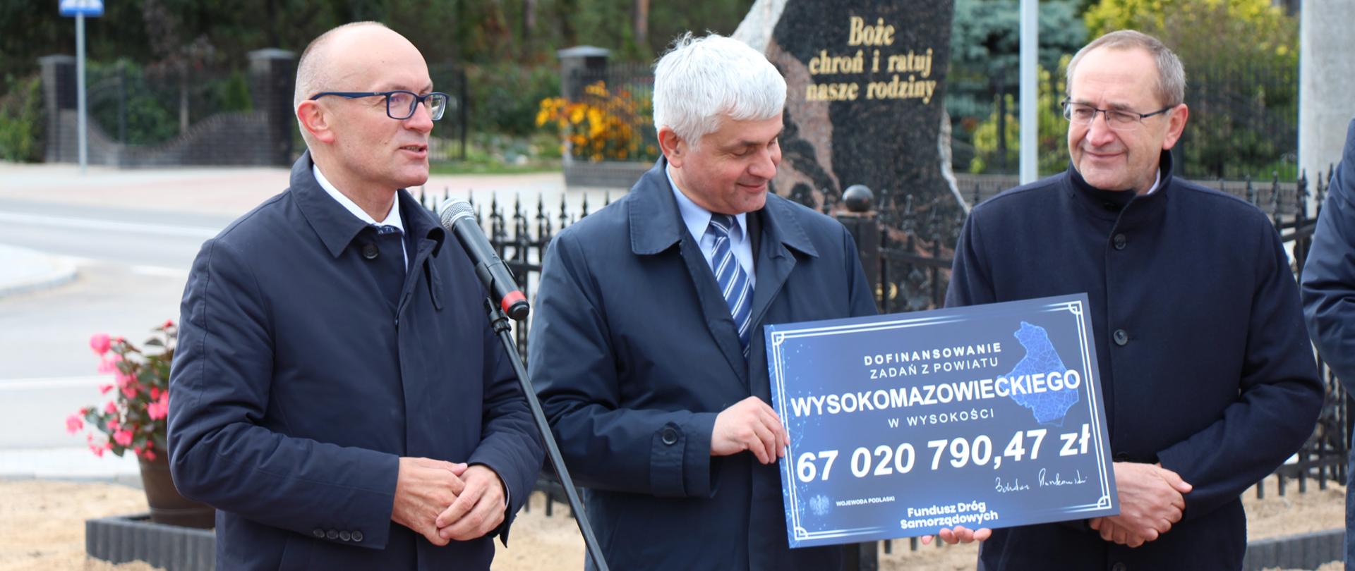 67 mln zł rządowego wsparcia na drogi lokalne w powiecie wysokomazowieckim 