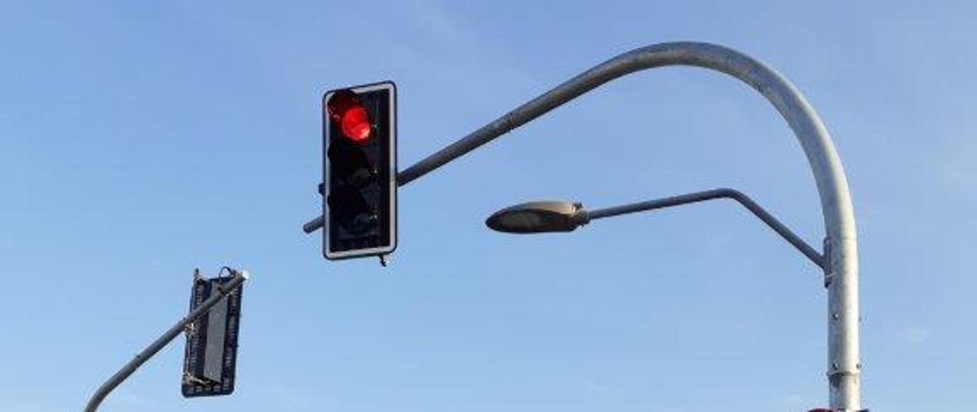 Sygnalizacja świetlna w m. Września wraz z sygnalizacją przejścia dla pieszych