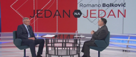 Wizyta ambasadora P.Czerwińskiego w programie "Jeden na jeden" R.Bolkovicia