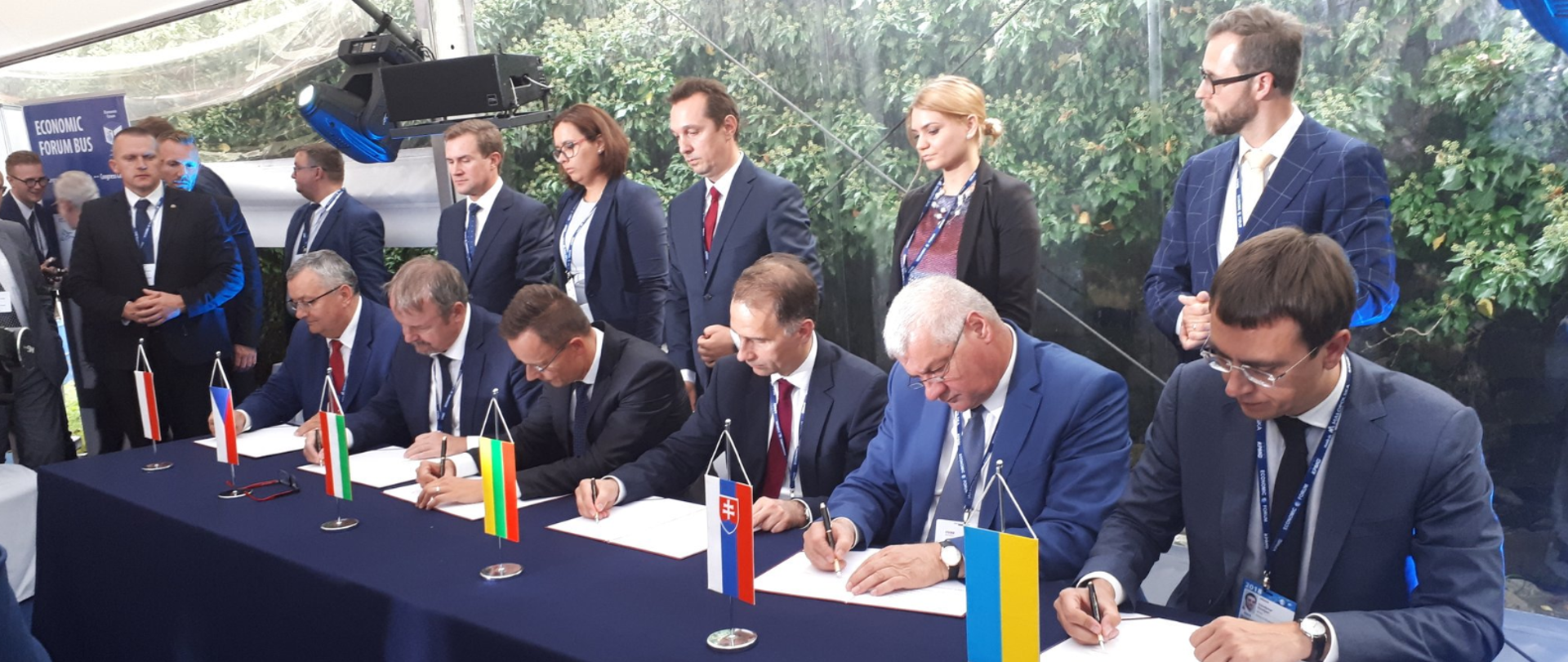 Minister A. Adamczyk na Forum Ekonomicznym w Krynicy