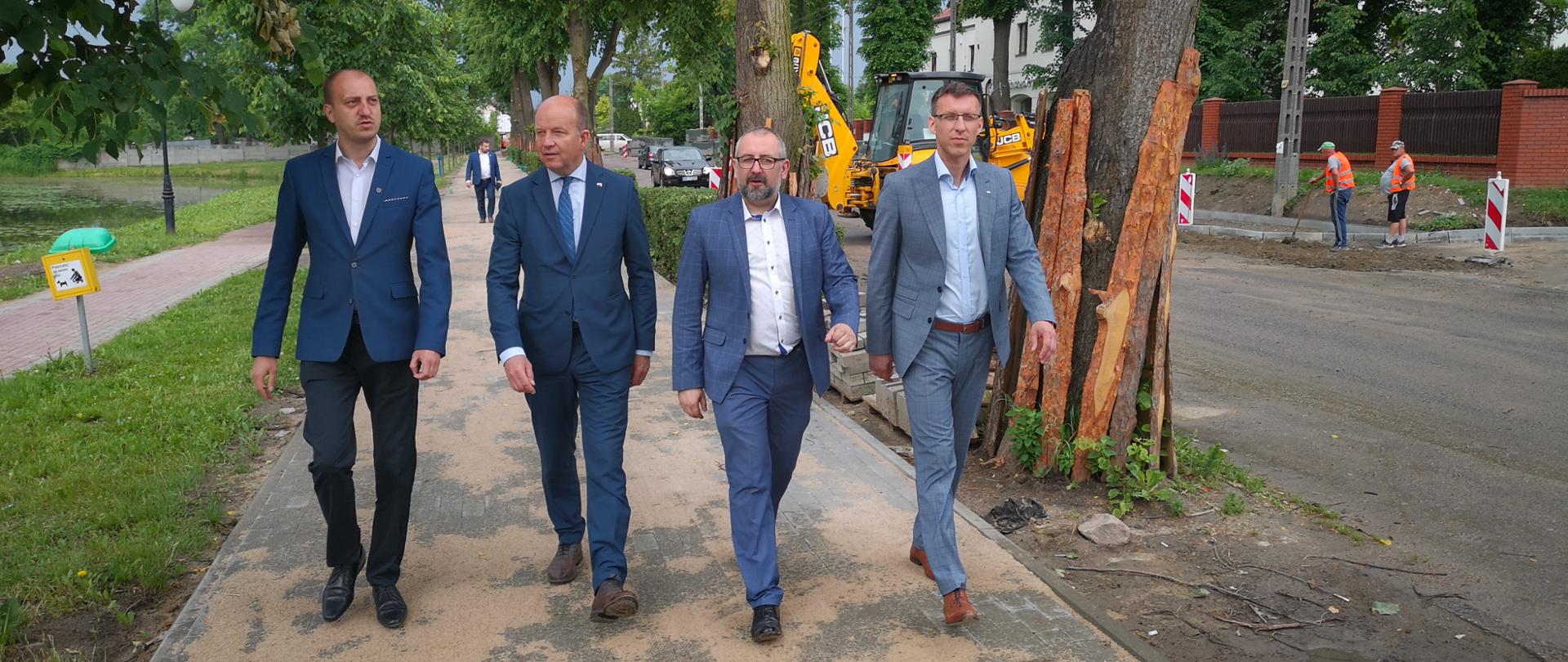 Wizyta Wojewody Mazowieckiego Konstantego Radziwiłła w powiecie przasnyskim