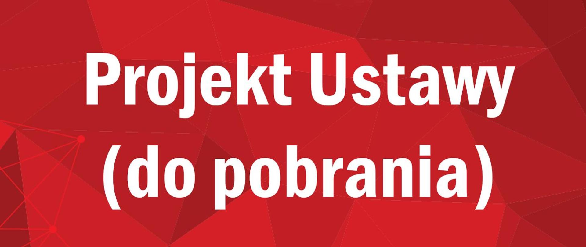 Projekt ustawy OSP