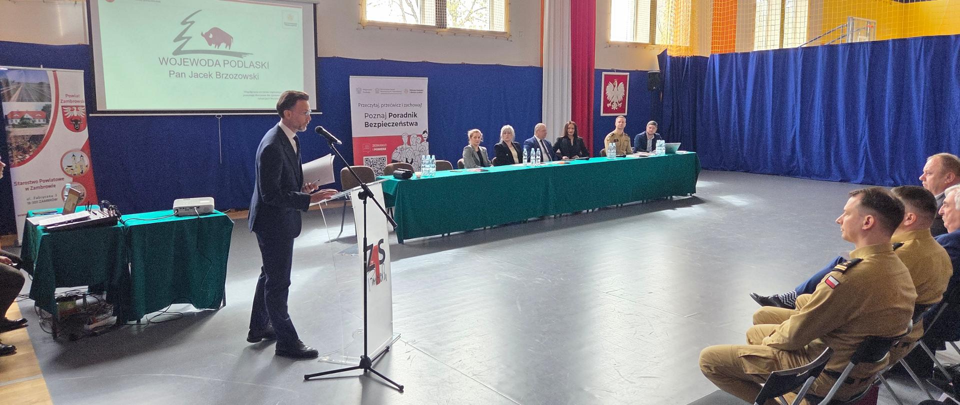 Konferencja dotycząca realizacji Programu Ochrony Ludności i Obrony Cywilnej