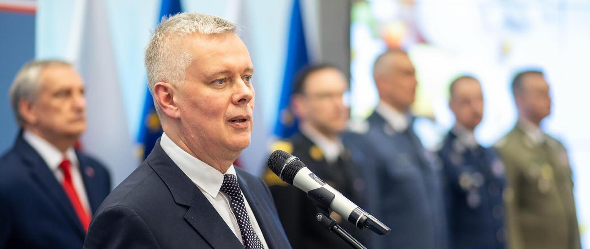 Minister Spraw Wewnętrznych i Administracji Tomasz Siemoniak
