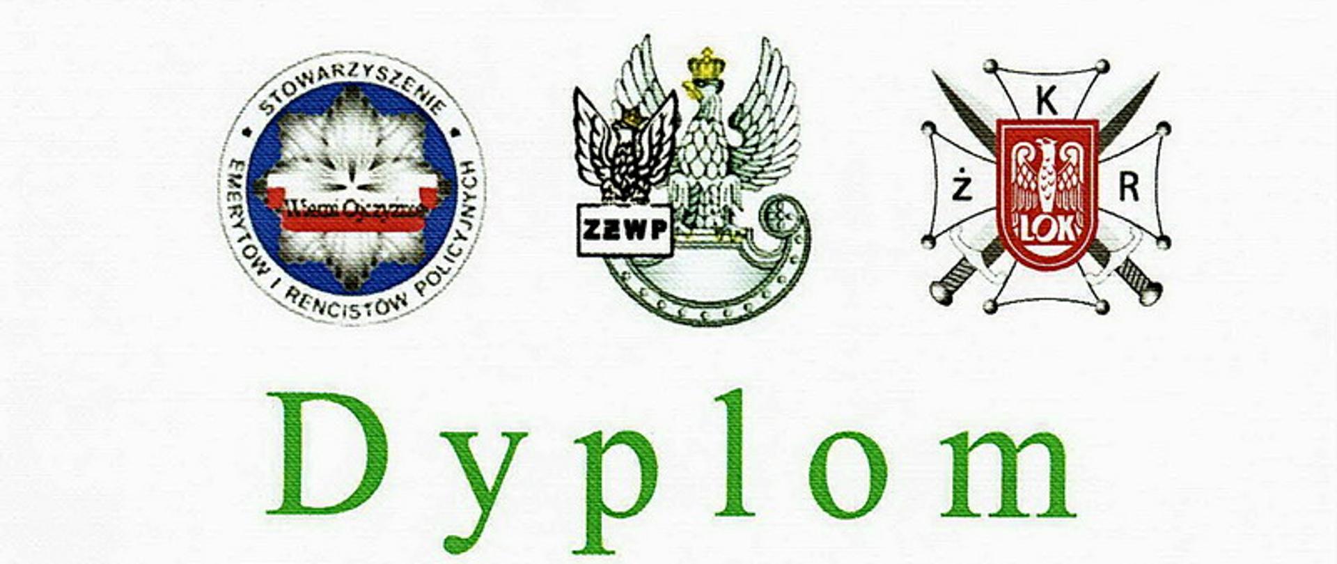 Dyplom za zajęcie piątego miejsca