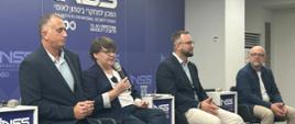 Polscy i izraelscy eksperci uczestniczą w panelu dyskusyjnym podczas polsko-izraelskiej konferencji eksperckiej „Responding to Geopolitical Shifts and Emerging Threats: The Experiences of Poland and Israel”