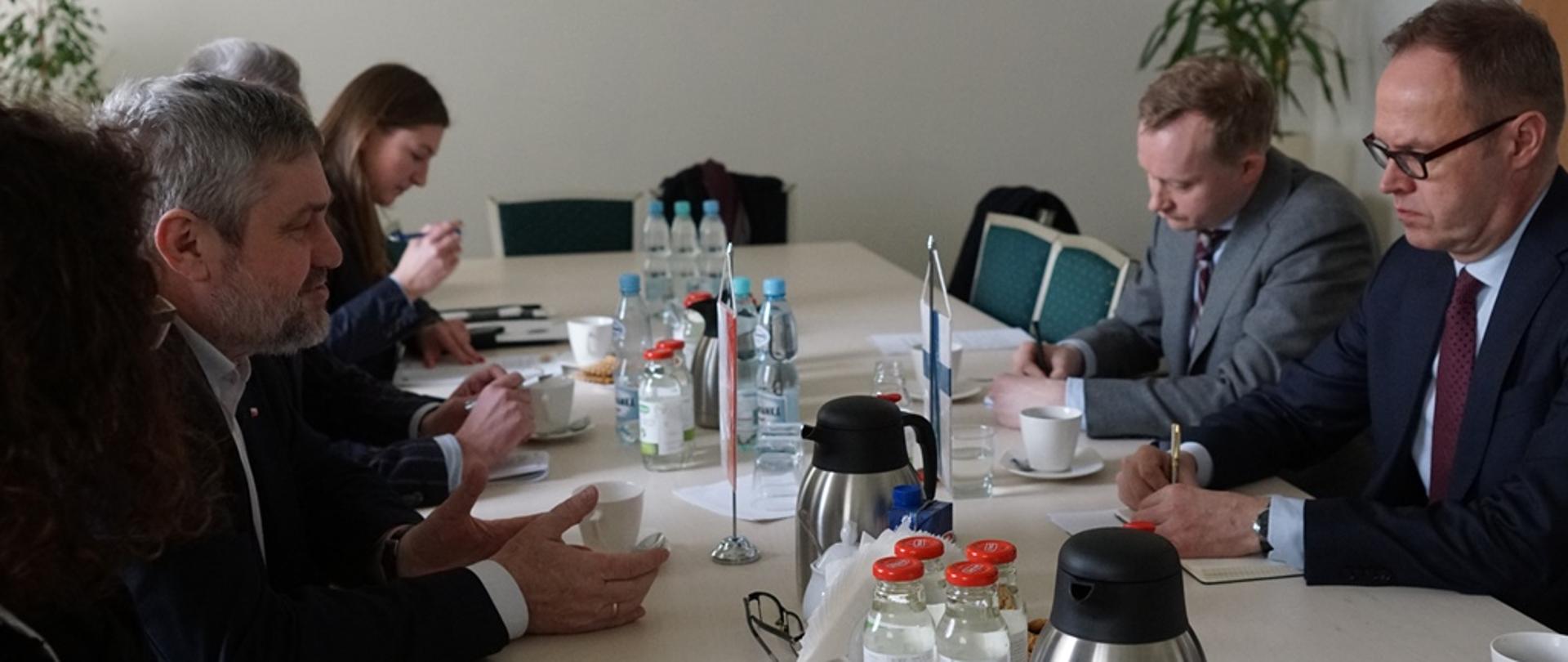 Spotkanie z Ambasadorem Republiki Finlandii w Polsce