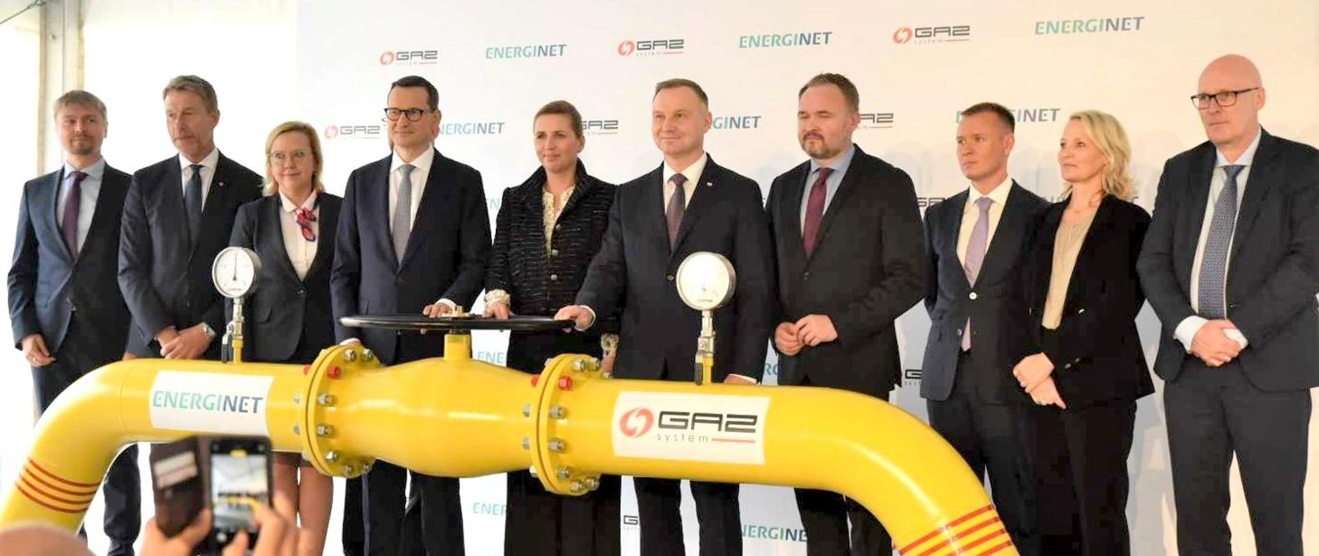 Otwarcie gazociągu Baltic Pipe