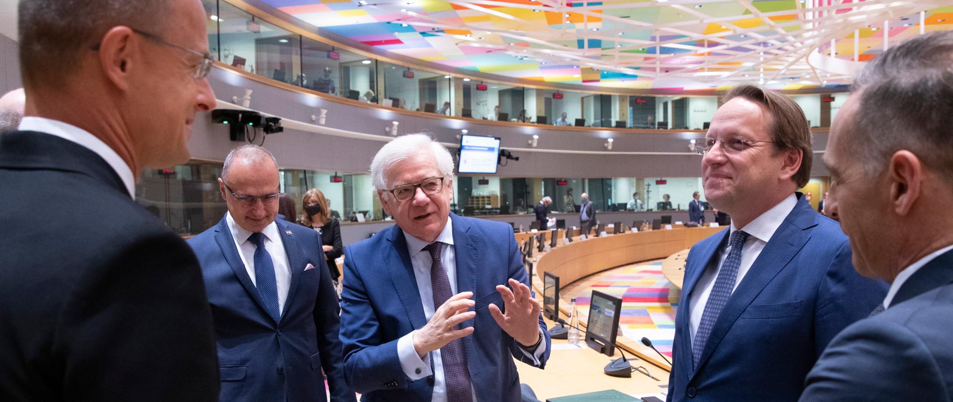 Minister Jacek Czaputowicz attends Foreign Affairs Council
