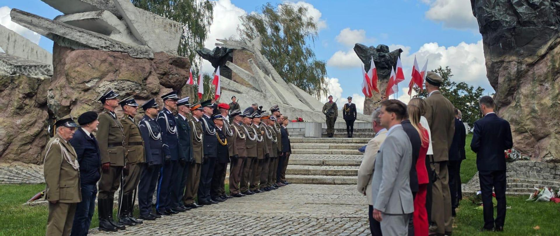 Uroczystość upamiętniająca 87. rocznicę wybuchu II wojny światowej