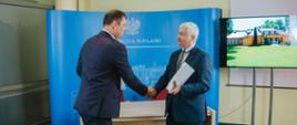 Podpisanie umów na utworzenie COM w gminach Krasnopol i Szumowo