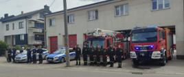 Strażacy powiatu żuromińskiego oddali hołd żołnierzowi, który zginął tragicznie podczas wykonywania obowiązków służbowych .