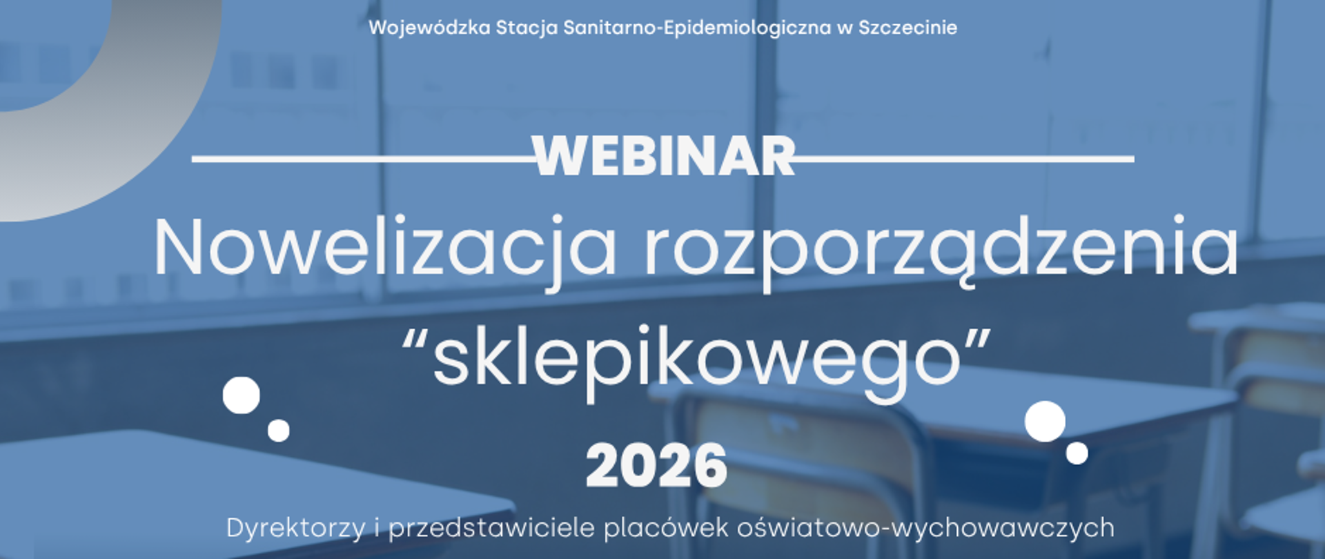 webinar nowelizacja rozporządzenia "sklepikowego" 2026
