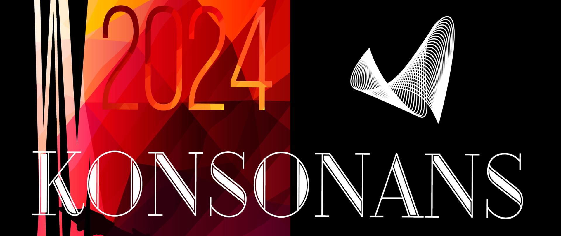 Grafika przedstawia instrumenty dęte drewniane. Na plakacie jest informacja o tym, kiedy jest Koncert Laureatów (17 kwietnia 2024 roku)