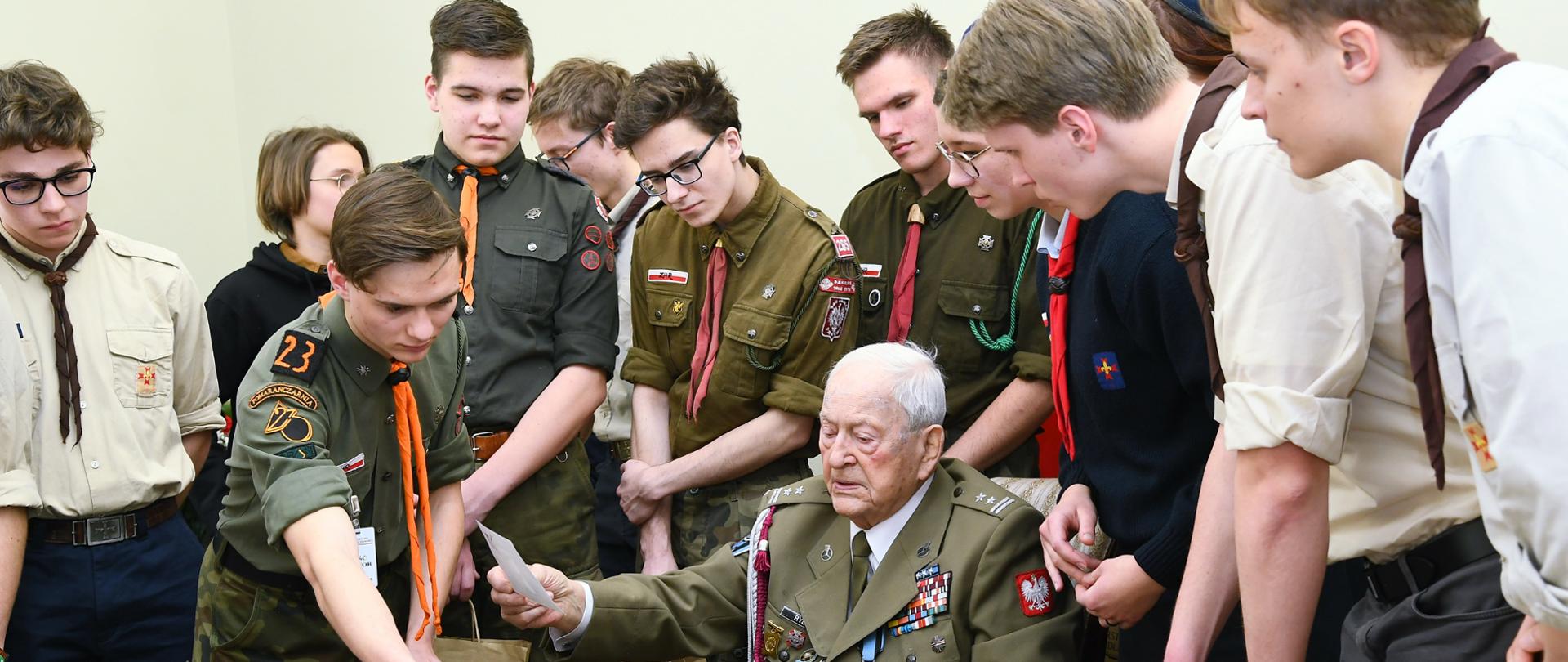 Setna rocznica urodzin pułkownika Zbigniewa Ostoi-Rylskiego