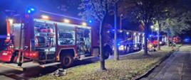 Pożar budynku jednorodzinnego na ul. Poleskiej.
