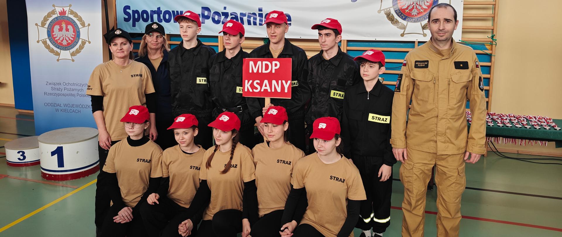 Ogromny sukces MDP Ksany na
I halowych wojewódzkich zawodach MDP
Kluczewsko 2025
