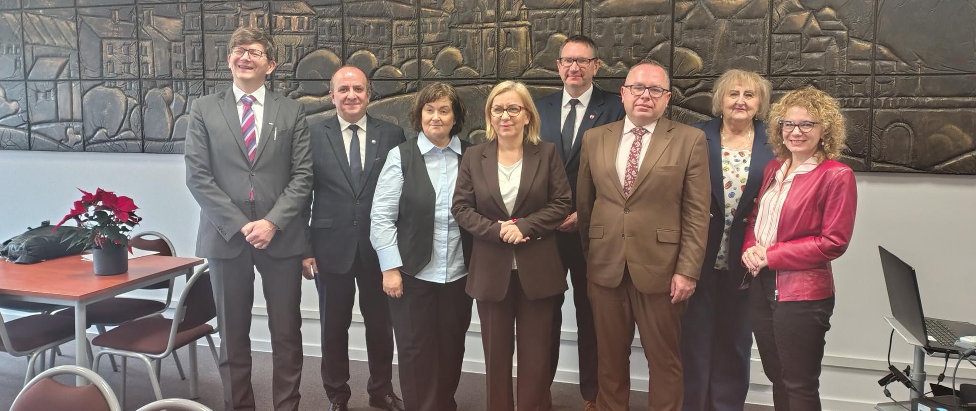 Uczestnicy spotkania z Panią Pauliną Hennig-Kloską