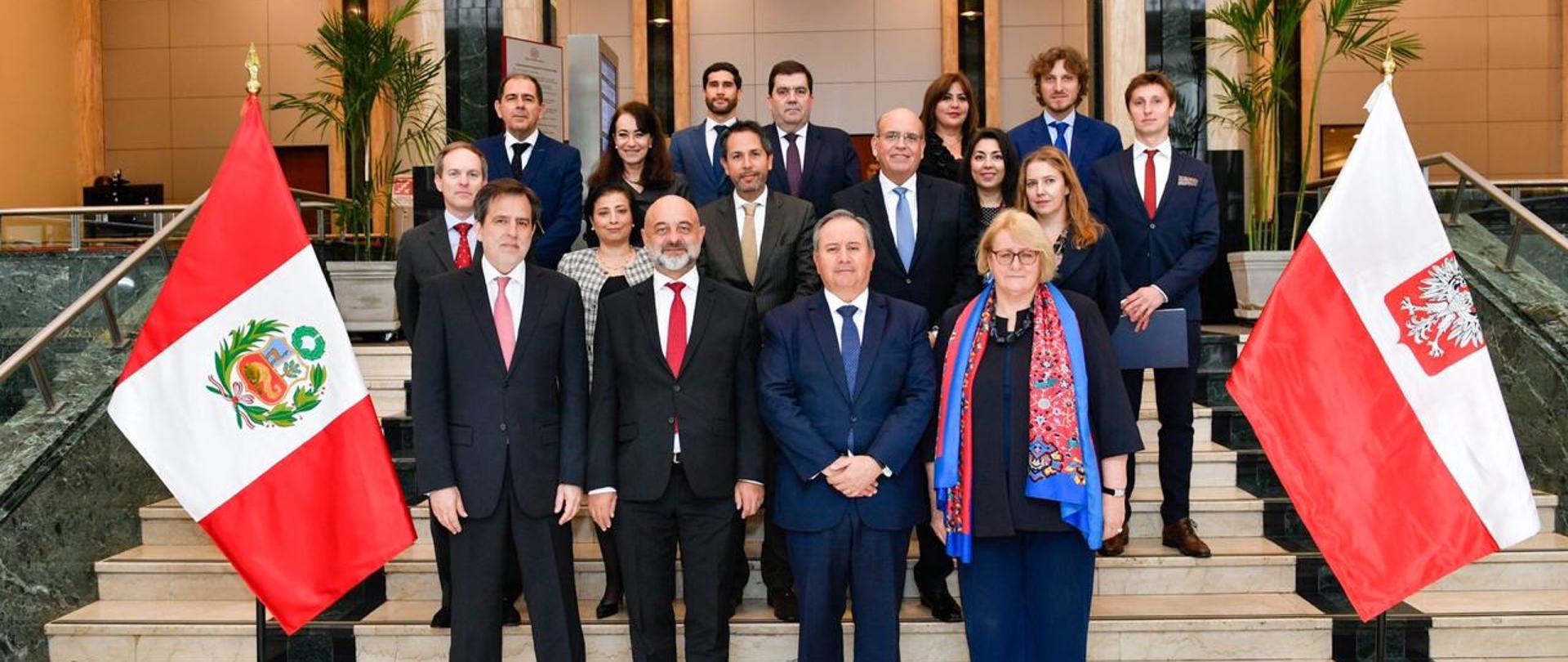 Minister Maciej Lang in Lima