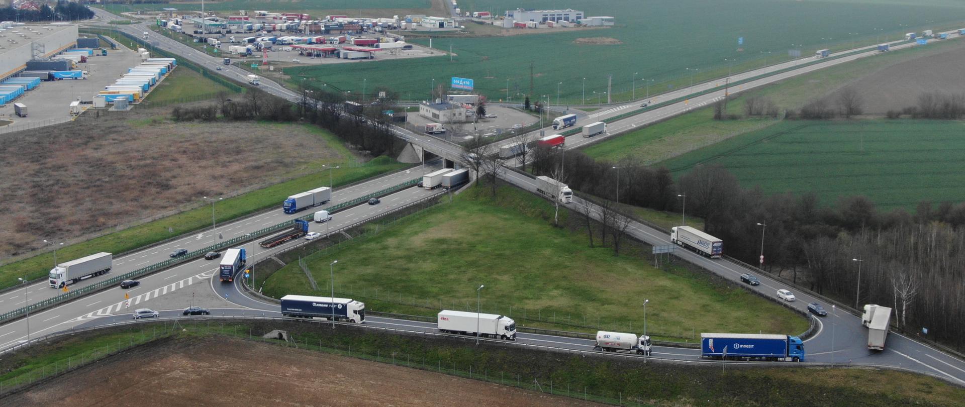 A4 odc. Krzyżowa - Legnica - węzeł Bolesławiec - 2022 fot. Michał Soroko/GDDKiA