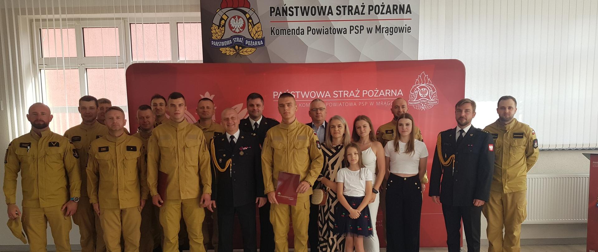 Ślubowanie nowo przyjętych funkcjonariuszy